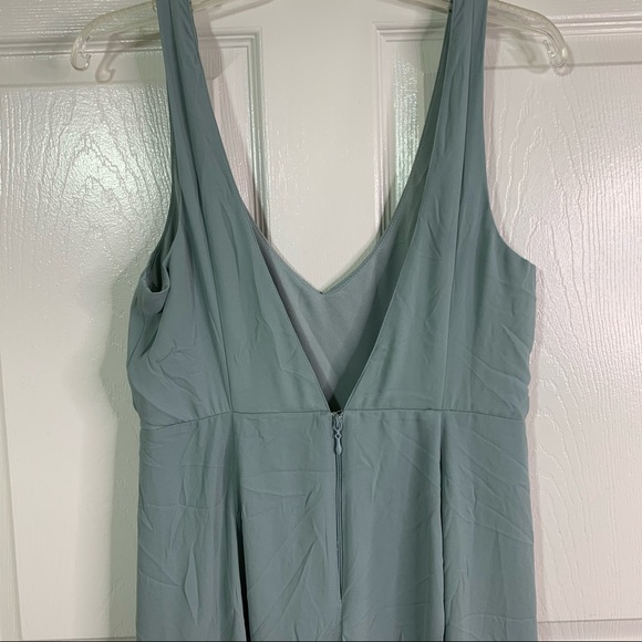Show Me Your Mumu Jenn Maxi Dress Silver Sage - Picture 6 of 11